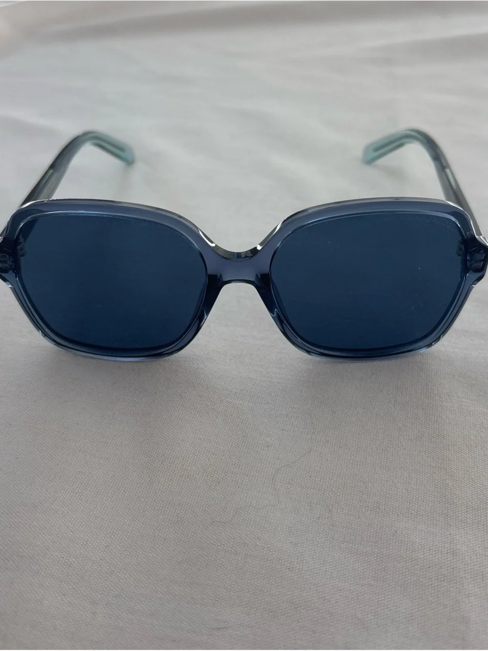 Blue Square Oversized Women's Sunglasses